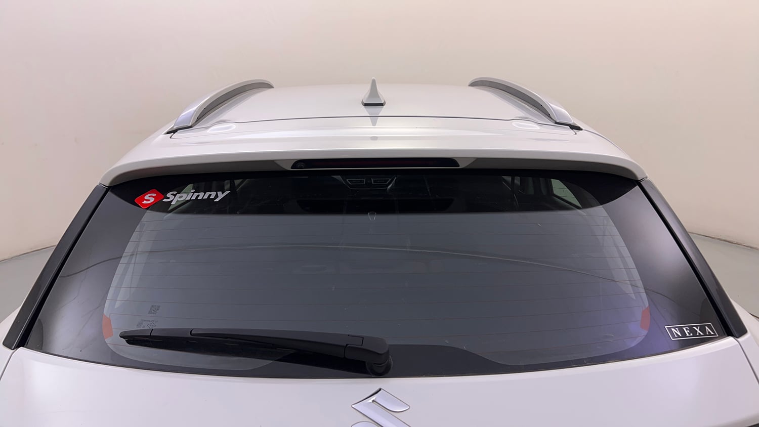 Used 2024 Maruti Suzuki Fronx Alpha 1.0L Turbo 6 AT Petrol Automatic exterior BACK WINDSHIELD VIEW