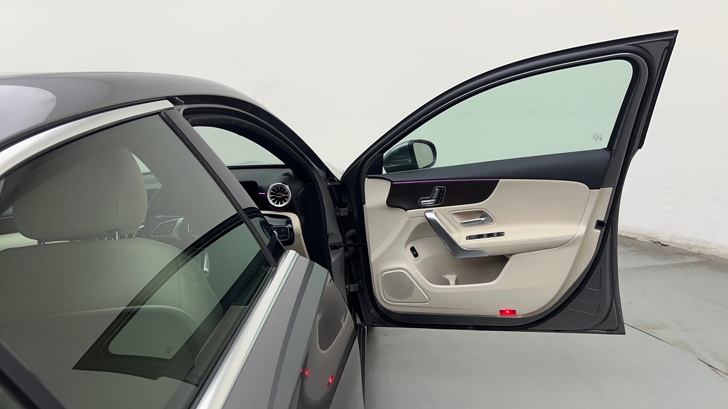 Used 2024 Mercedes-Benz A-Class Limousine 200 Petrol Automatic interior RIGHT FRONT DOOR OPEN VIEW