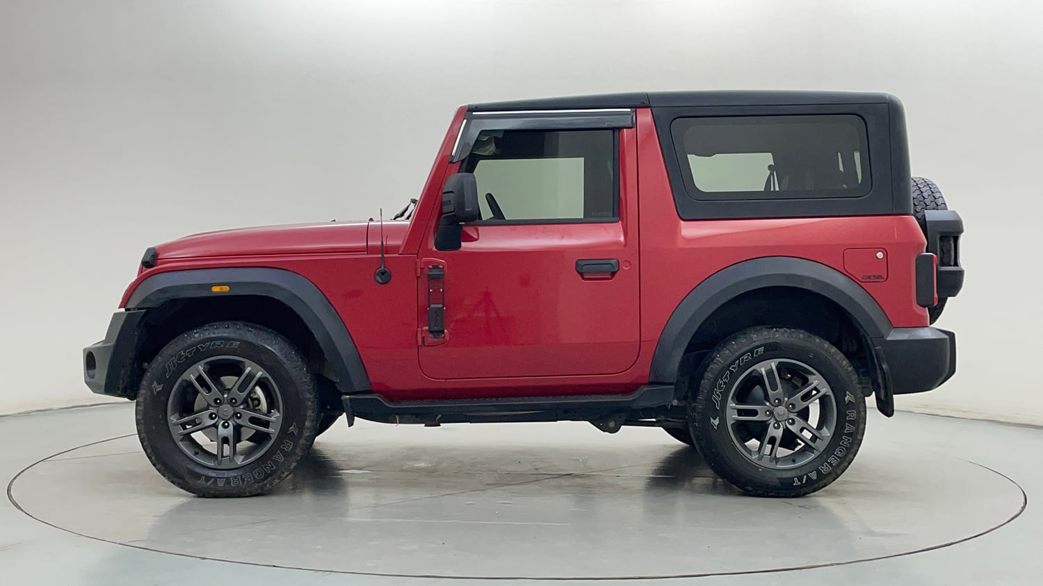 Used 2025 Mahindra Thar LX Hard Top Diesel MT RWD Diesel Manual exterior LEFT SIDE VIEW