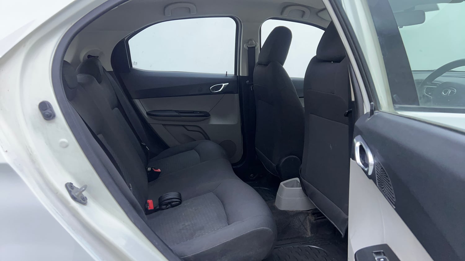 Used 2017 Tata Tiago Revotron XZ Petrol Manual interior RIGHT SIDE REAR DOOR CABIN VIEW
