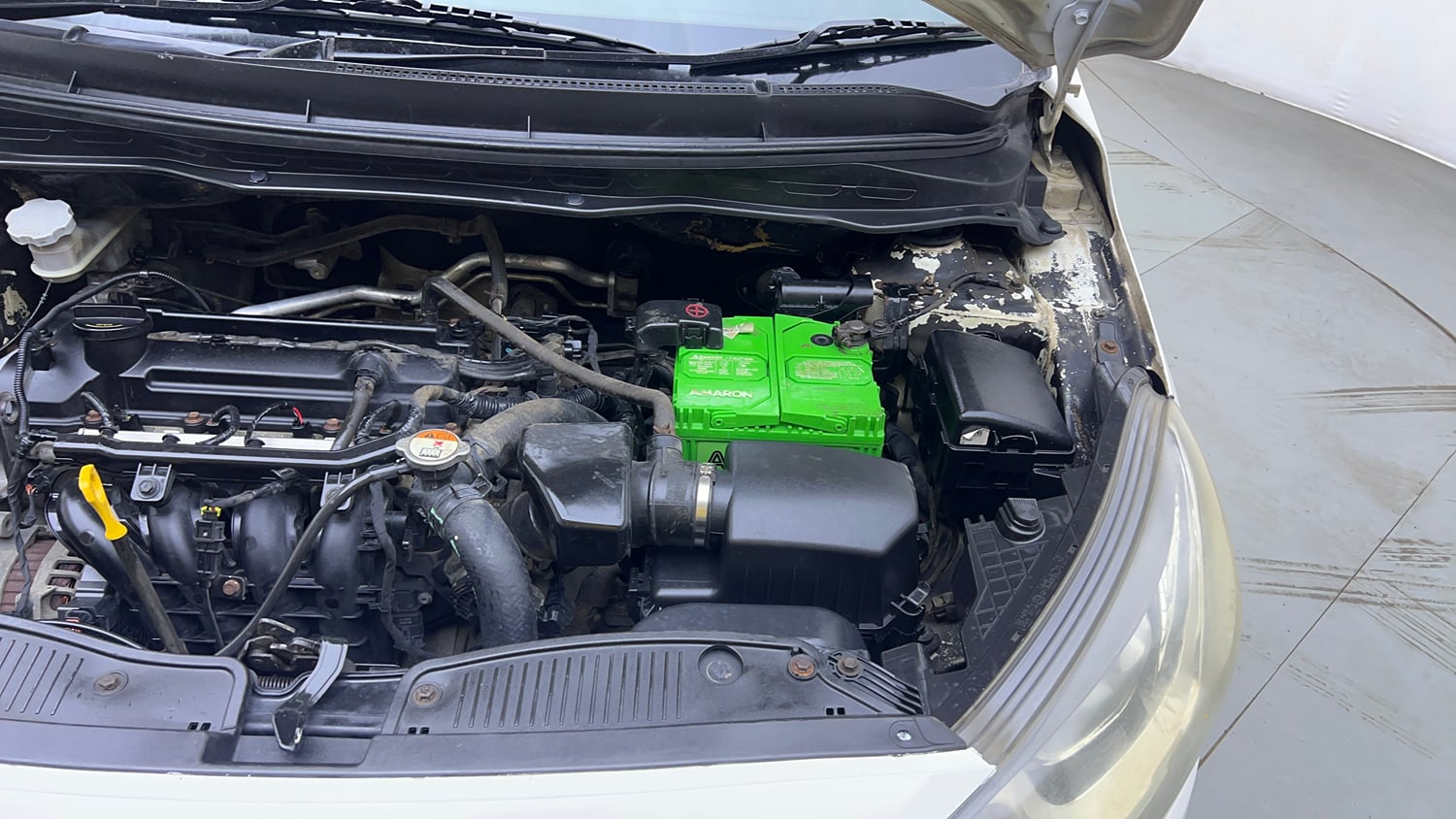 Used 2013 Hyundai i20 Sportz 1.2 Petrol Manual engine ENGINE LEFT SIDE VIEW