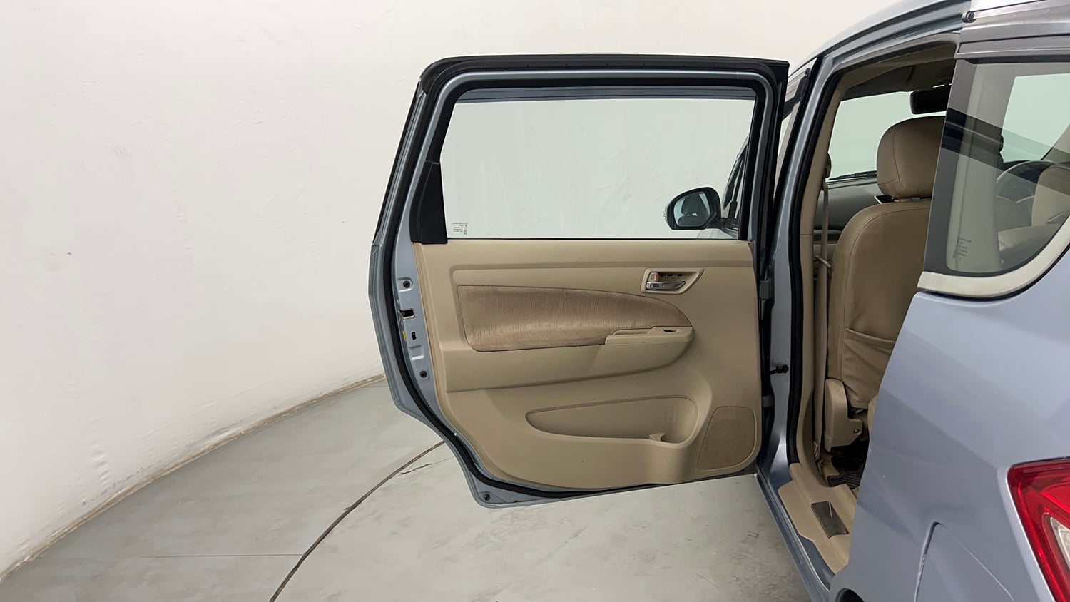 Used 2014 Maruti Suzuki Ertiga ZXi Petrol Manual interior LEFT REAR DOOR OPEN VIEW