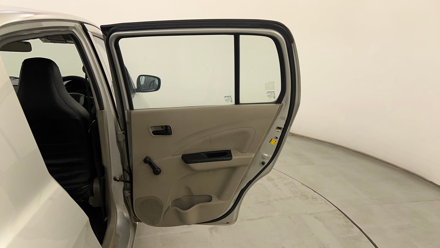 Used 2017 Maruti Suzuki Celerio LXi ABS Petrol Manual interior RIGHT REAR DOOR OPEN VIEW