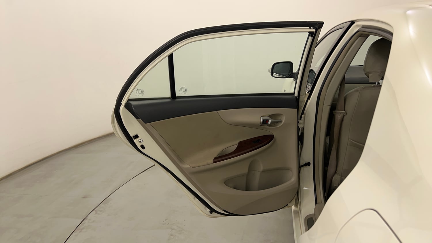 Used 2013 Toyota Corolla Altis 1.8 G Petrol Manual interior LEFT REAR DOOR OPEN VIEW