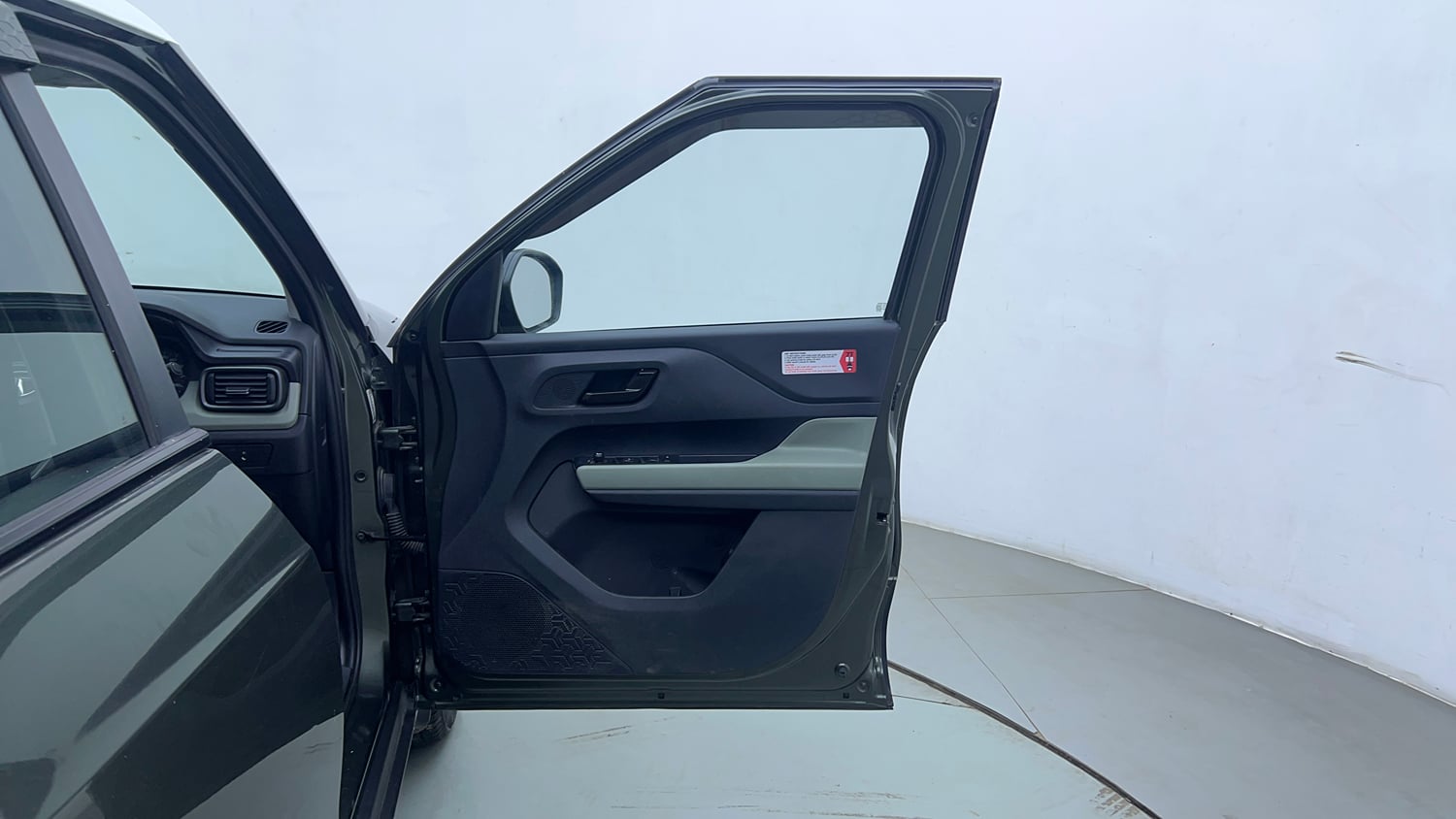 Used 2022 Tata Punch Camo Accomplished Dazzle AMT Petrol Automatic interior RIGHT FRONT DOOR OPEN VIEW