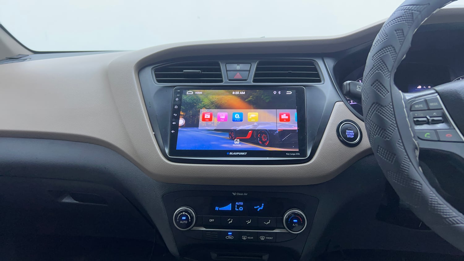 Used 2016 Hyundai Elite i20 Asta 1.2 Petrol Manual interior MUSIC SYSTEM & AC CONTROL VIEW