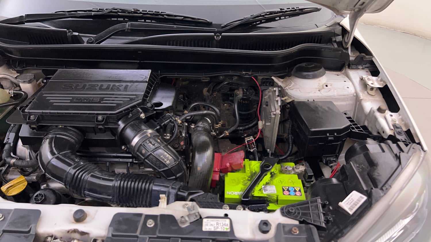 Used 2018 maruti-suzuki Vitara Brezza ZDi Plus AGS Diesel Automatic engine ENGINE LEFT SIDE HINGE & APRON VIEW