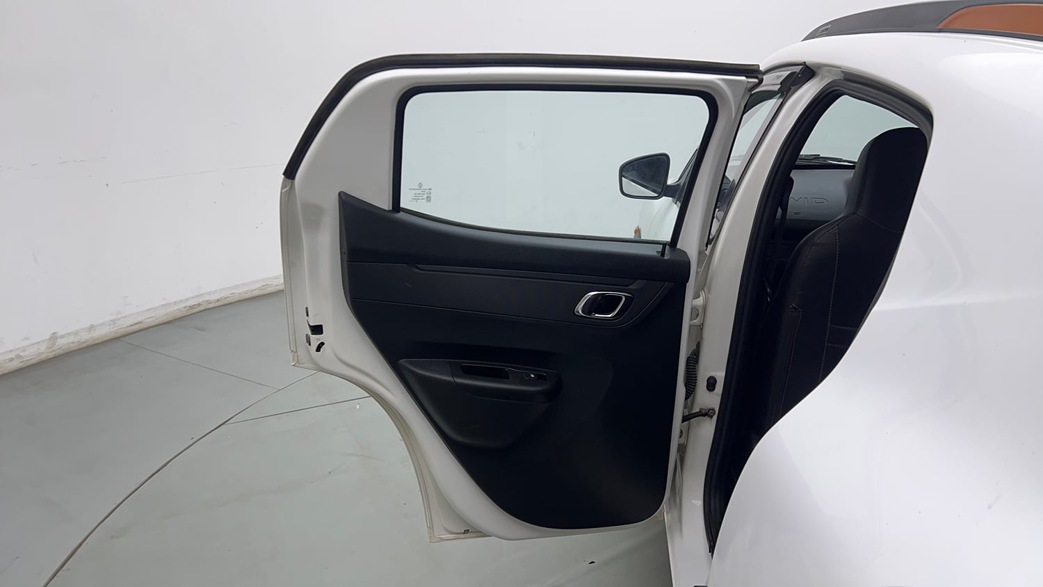 Used 2021 Renault Kwid CLIMBER 1.0 AMT Opt Petrol Automatic interior LEFT REAR DOOR OPEN VIEW
