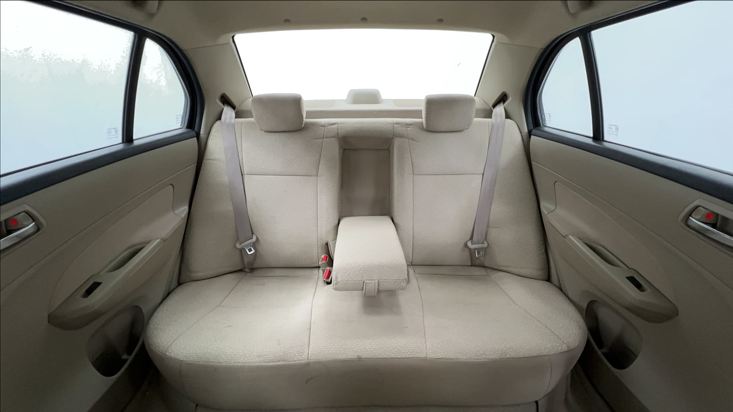 Used 2012 Maruti Suzuki Swift Dzire VXI Petrol Manual interior REAR SEAT CONDITION VIEW