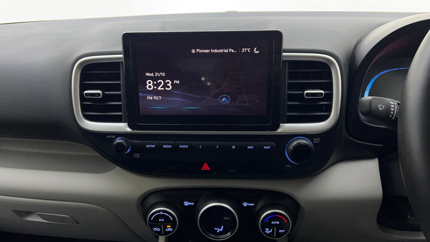 Used 2022 Hyundai Venue SX 1.2 Petrol Petrol Manual top_features Integrated (in-dash) music system