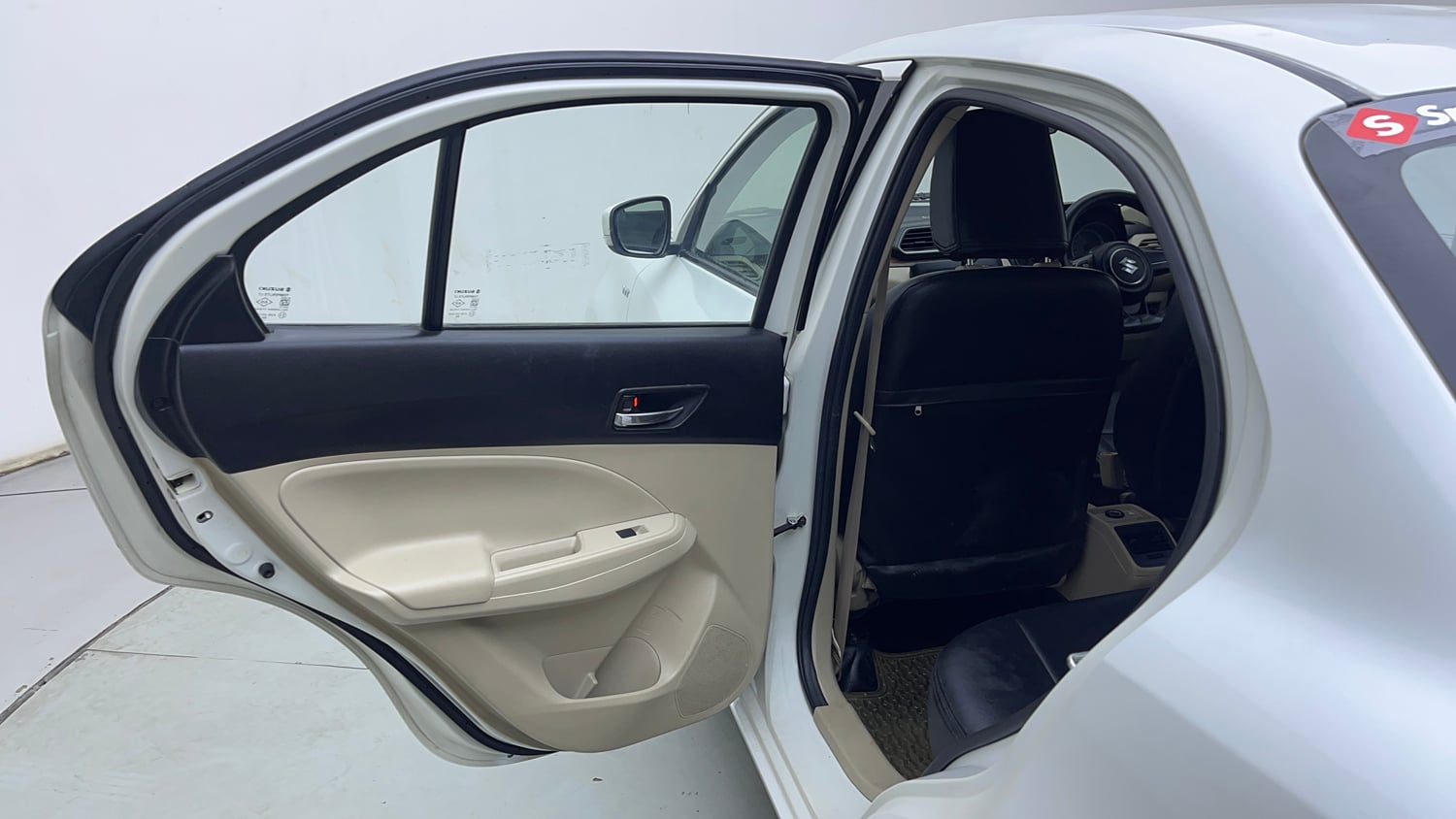 Used 2017 Maruti Suzuki Dzire VXi Petrol Manual interior LEFT REAR DOOR OPEN VIEW
