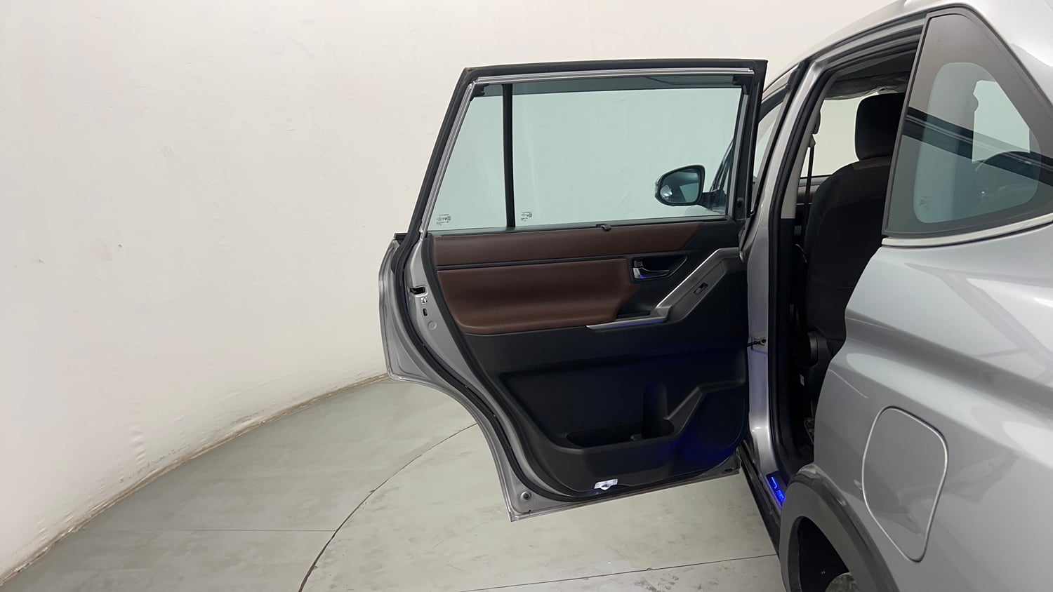 Used 2023 Toyota Innova Hycross VX Hybrid 8 STR Hybrid Automatic interior LEFT REAR DOOR OPEN VIEW
