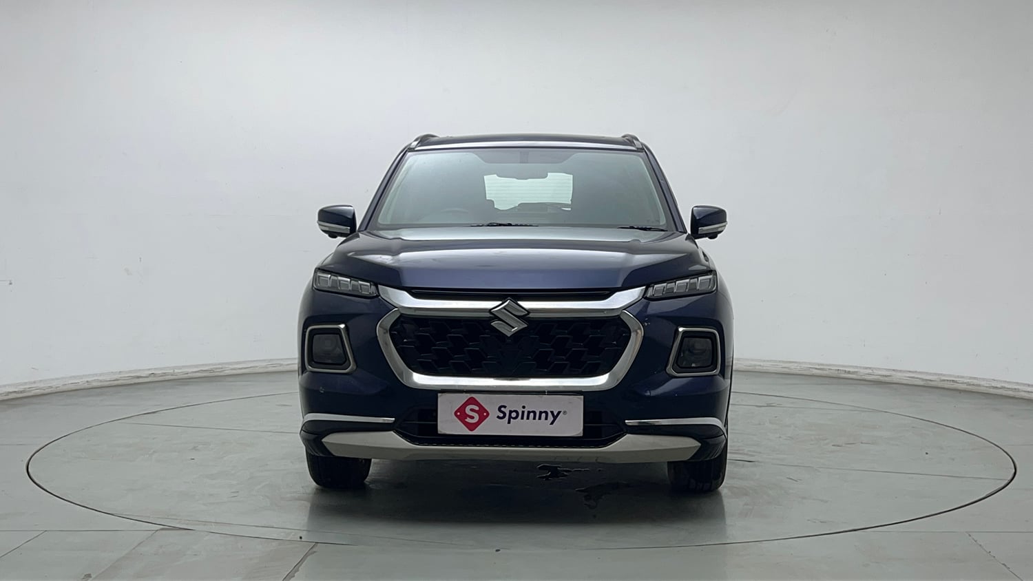 Used 2023 Maruti Suzuki Grand Vitara Alpha Smart Hybrid AT Petrol Automatic exterior FRONT VIEW
