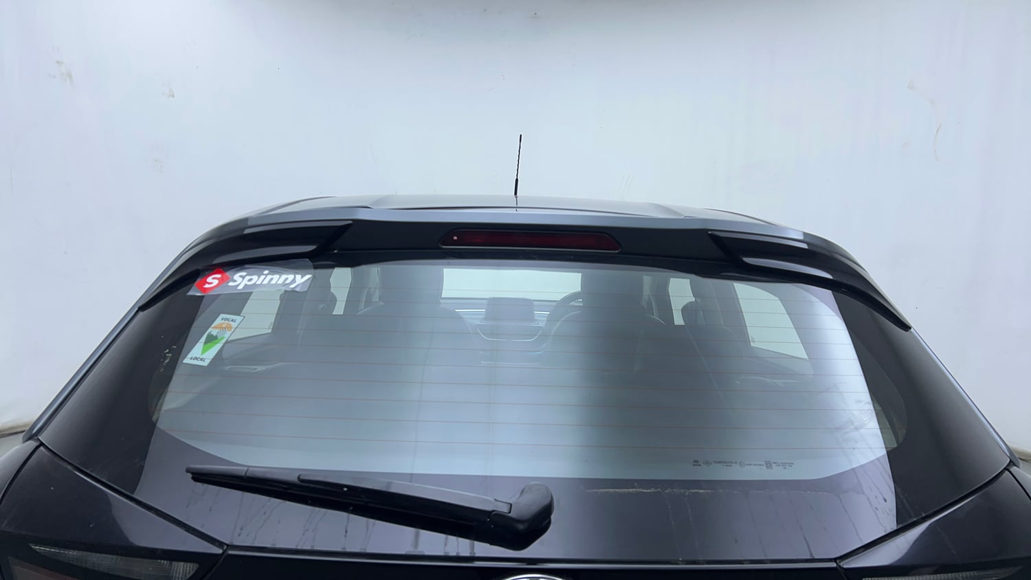 Used 2021 Tata Altroz XZ Petrol Petrol Manual exterior BACK WINDSHIELD VIEW