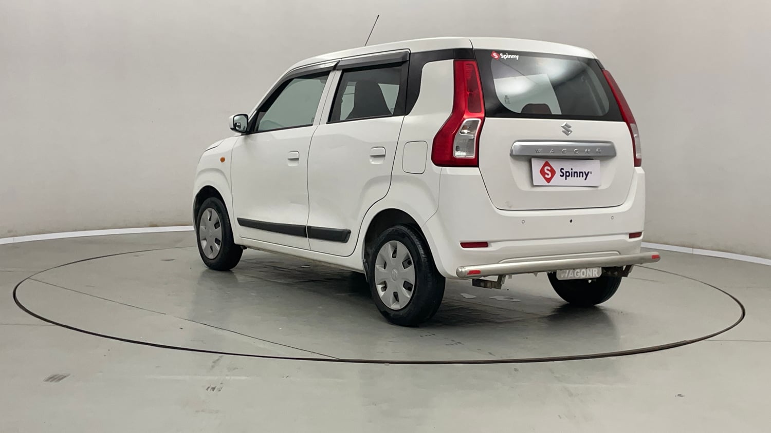 Used 2024 Maruti Suzuki Wagon R VXI 1.0 Petrol Manual exterior LEFT REAR CORNER VIEW