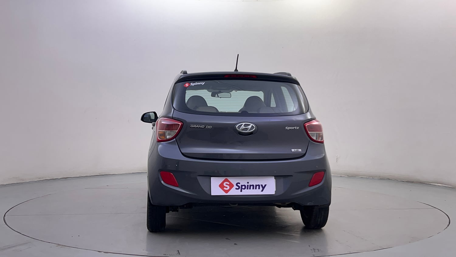 Used 2016 Hyundai Grand i10 Sportz 1.2 Kappa VTVT Petrol Manual exterior BACK VIEW