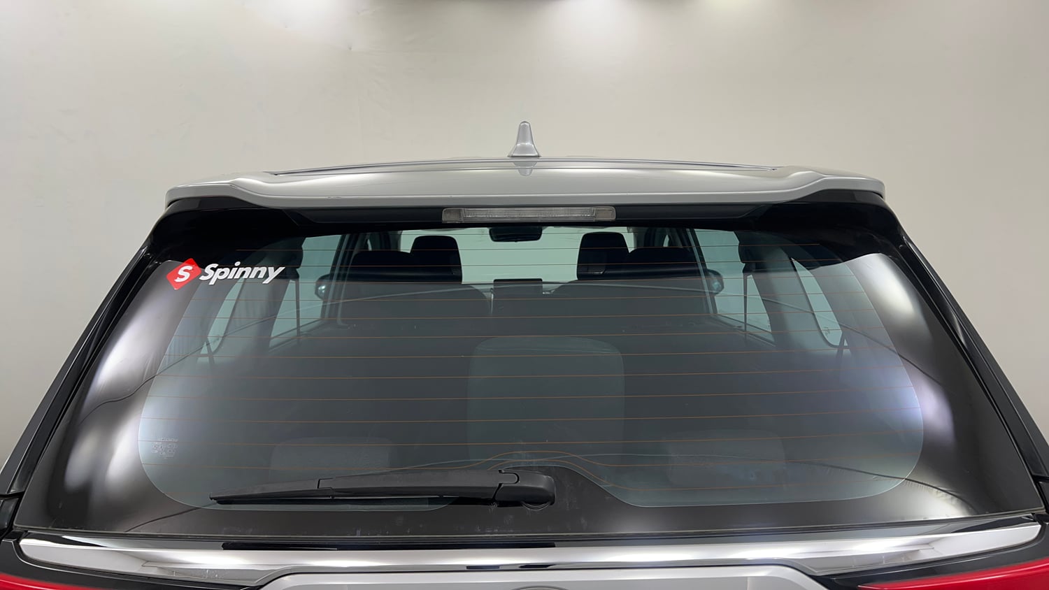 Used 2023 Toyota Innova Hycross VX Hybrid 8 STR Hybrid Automatic exterior BACK WINDSHIELD VIEW
