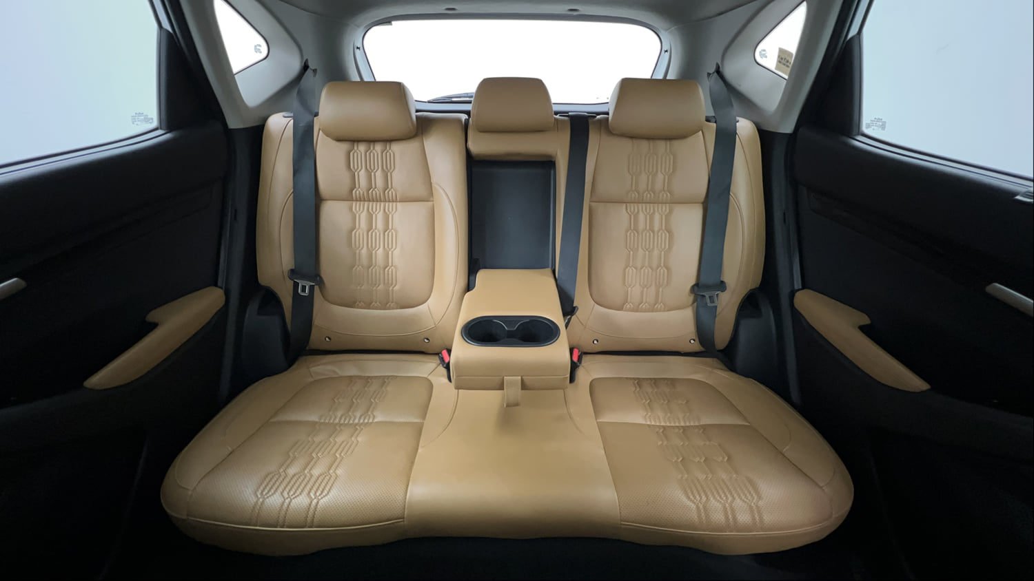 Used 2024 Kia Seltos HTX Plus 1.5 Diesel MT Diesel Manual interior REAR SEAT CONDITION VIEW
