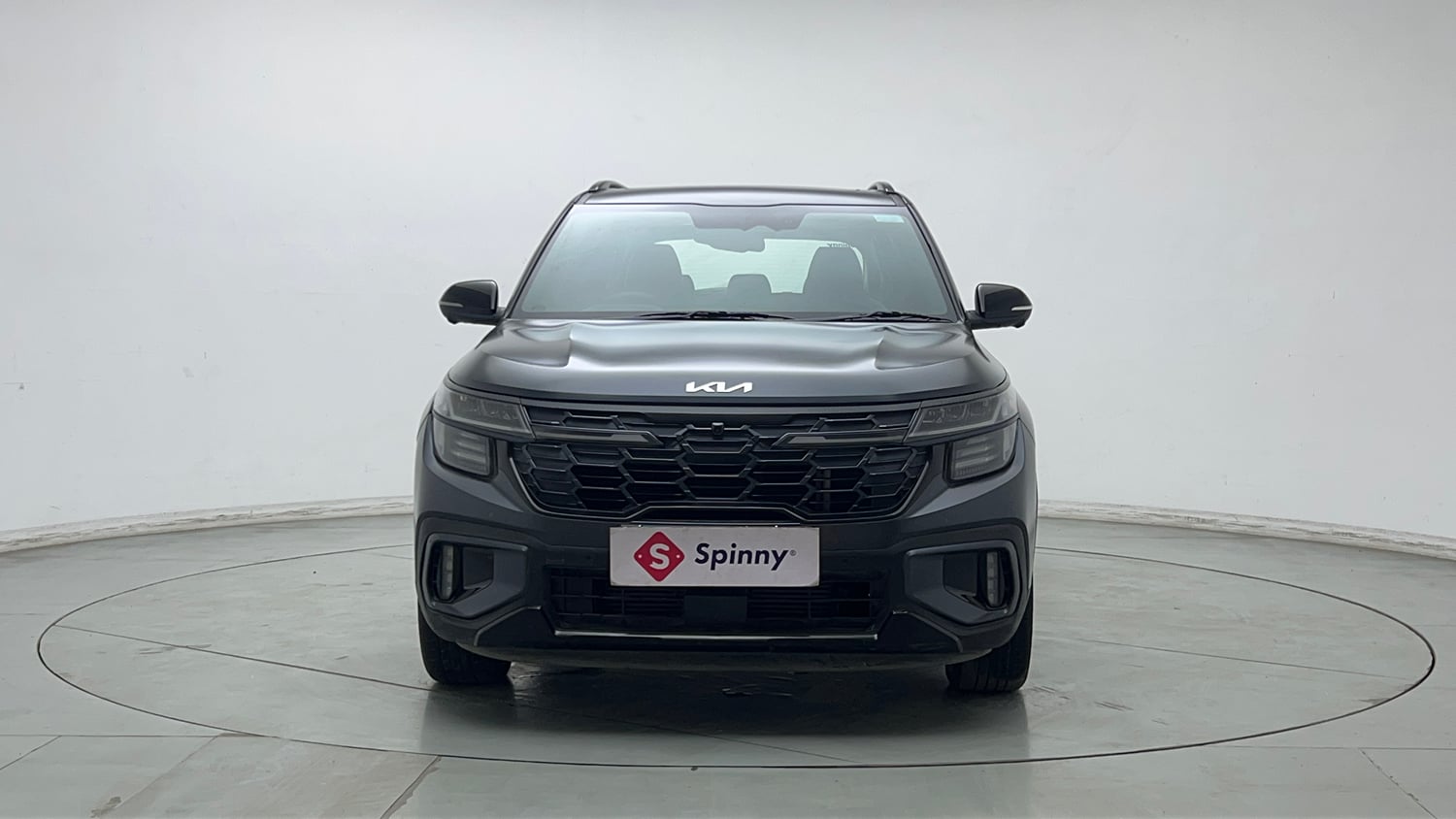 Used 2024 Kia Seltos X Line 1.5 Turbo Petrol DCT Petrol Automatic exterior FRONT VIEW