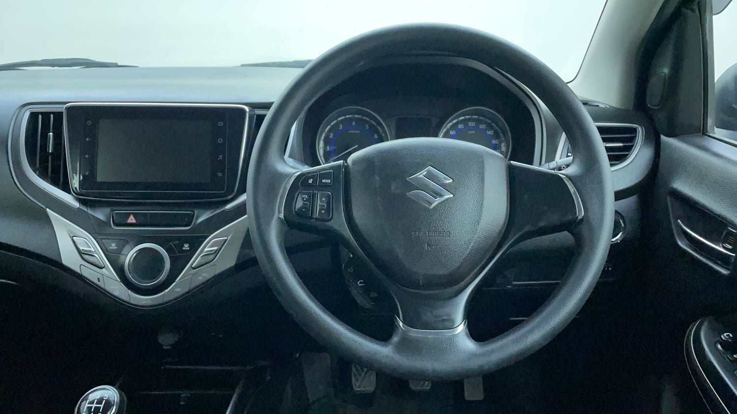Used 2019 Maruti Suzuki Baleno Zeta 1.2 Petrol Manual interior STEERING VIEW