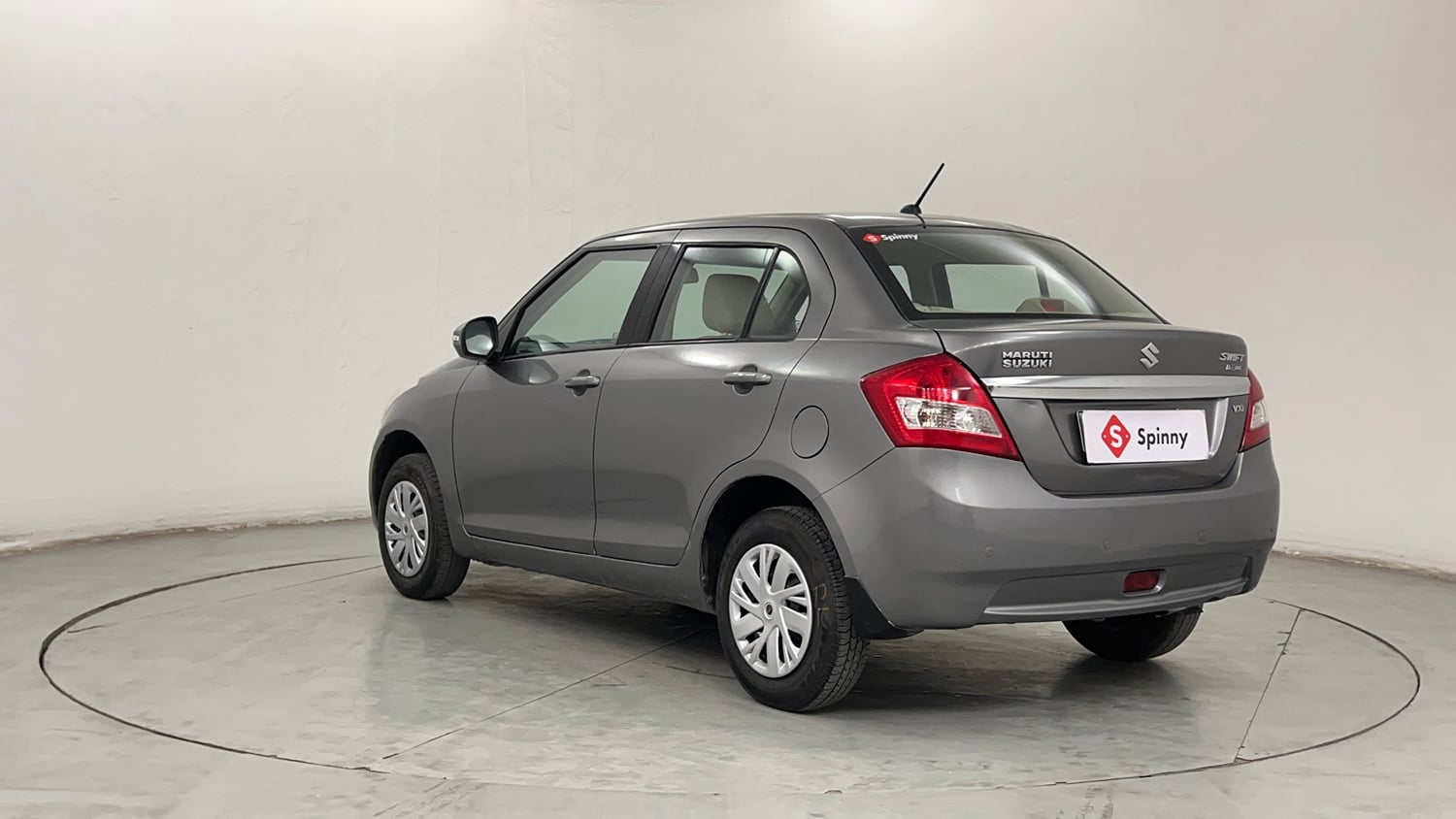 Used 2012 Maruti Suzuki Swift Dzire VXI Petrol Manual exterior LEFT REAR CORNER VIEW