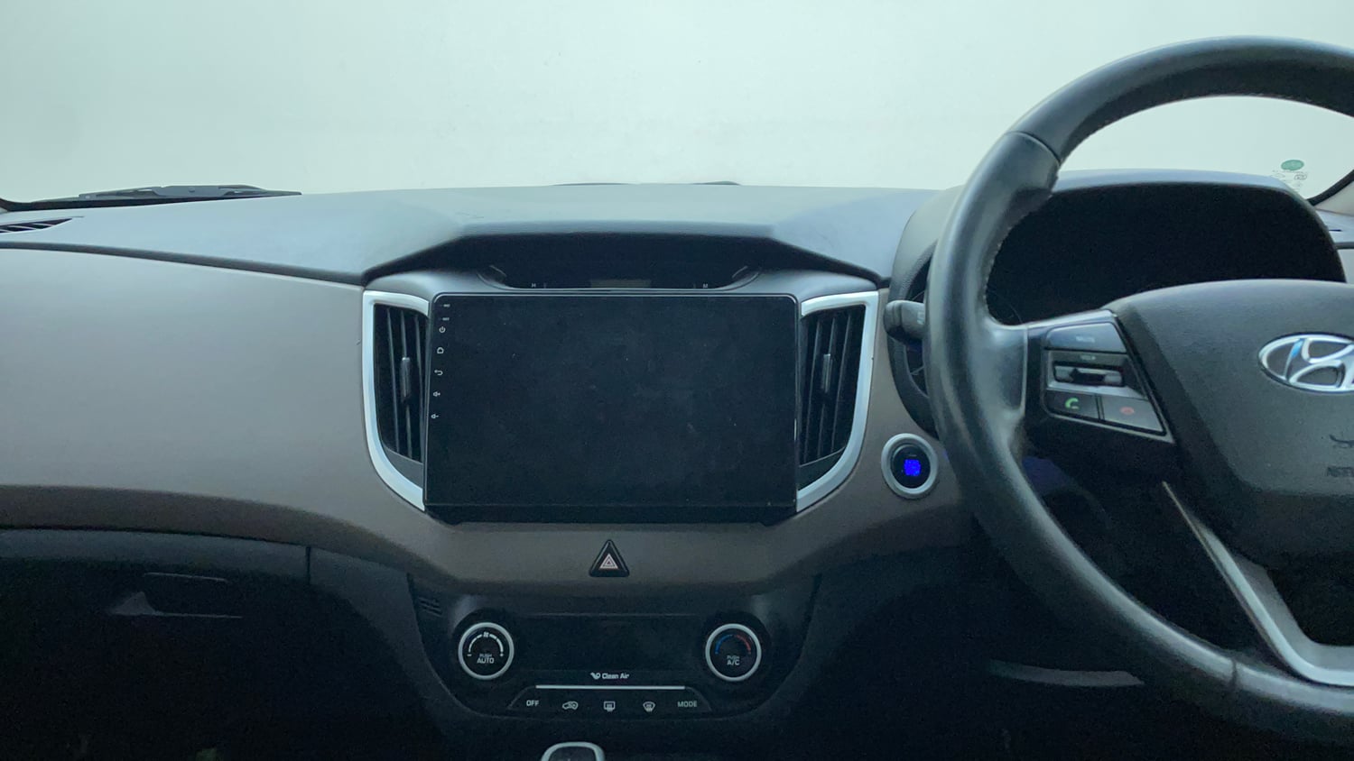 Used 2016 Hyundai Creta 1.6 SX Plus AT Petrol Petrol Automatic interior MUSIC SYSTEM & AC CONTROL VIEW