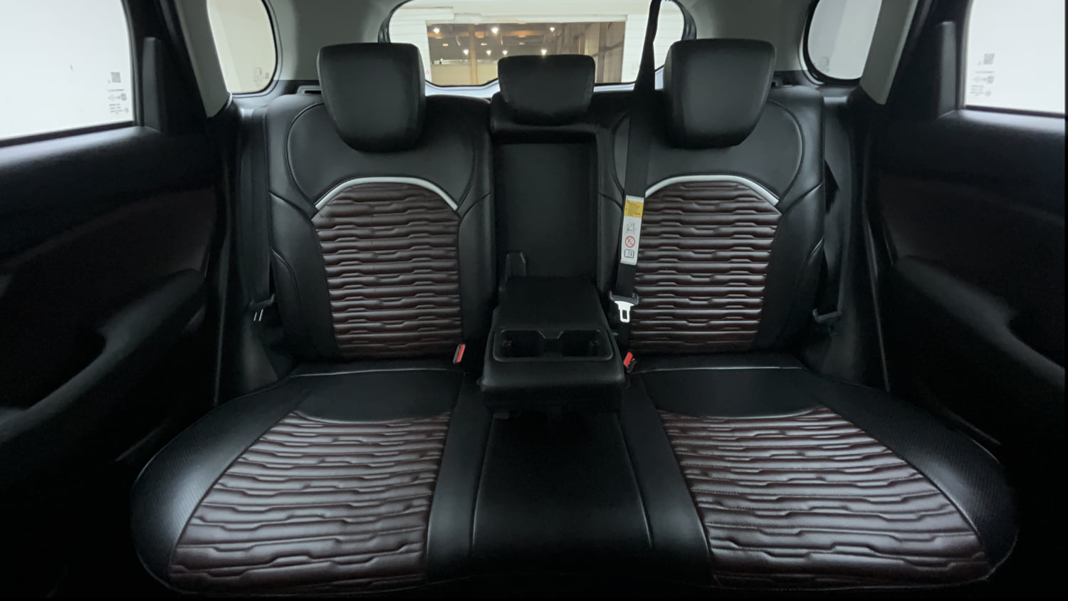 Used 2024 Maruti Suzuki Grand Vitara Sigma Smart Hybrid Petrol Manual interior REAR SEAT CONDITION VIEW