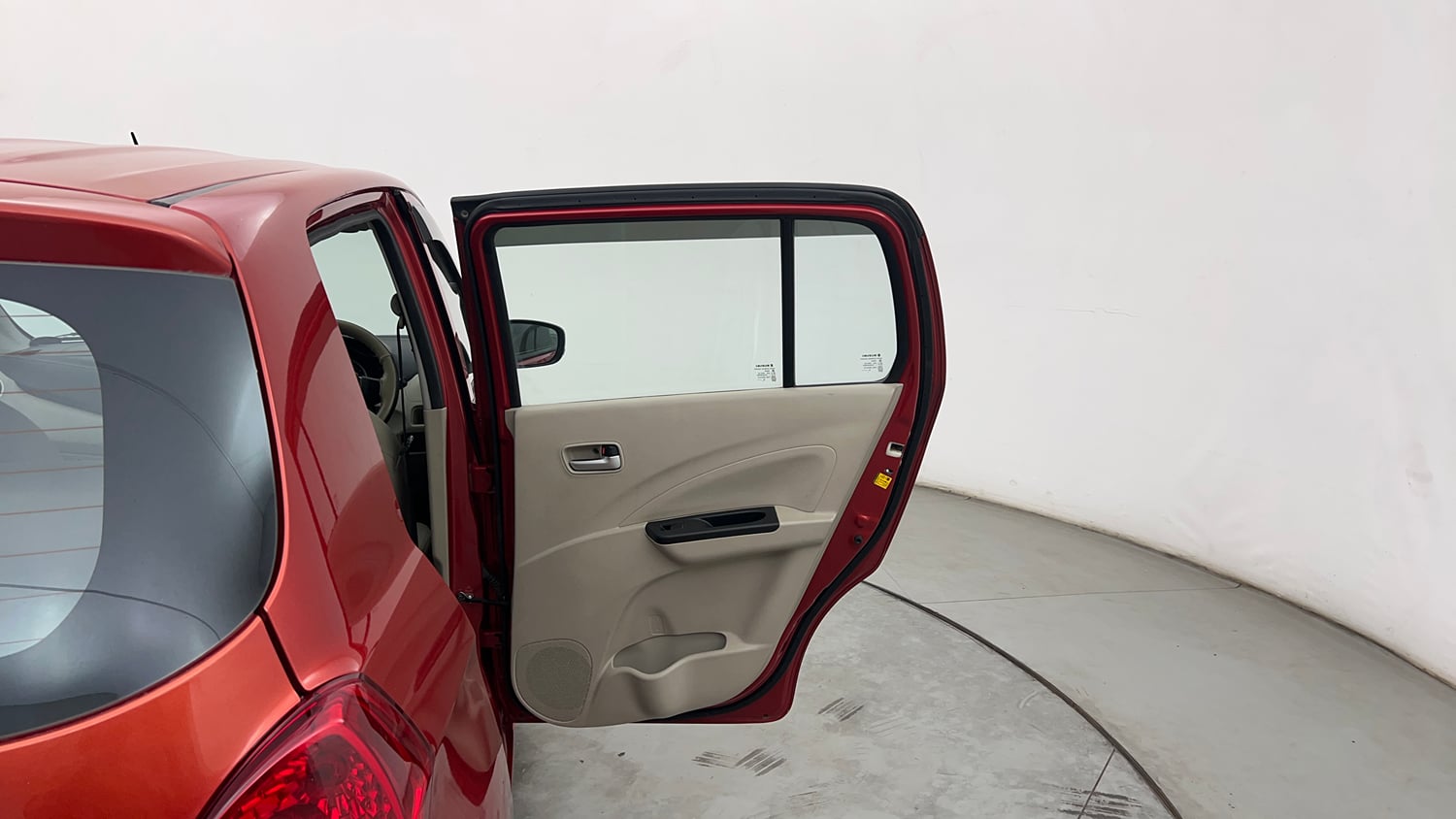 Used 2017 Maruti Suzuki Celerio ZXi AMT Petrol Automatic interior RIGHT REAR DOOR OPEN VIEW