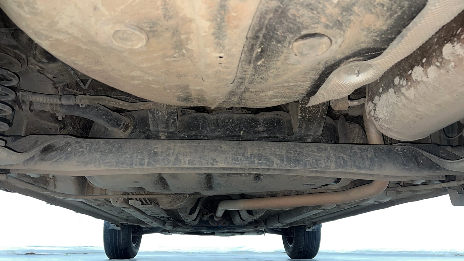 Used 2022 Hyundai Venue SX 1.2 Petrol Petrol Manual extra REAR UNDERBODY VIEW (TAKEN FROM REAR)