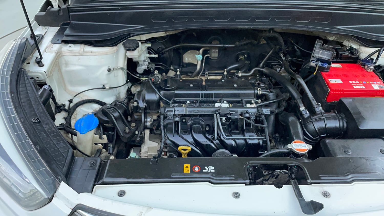 Used 2016 Hyundai Creta 1.6 SX Plus AT Petrol Petrol Automatic engine ENGINE RIGHT SIDE VIEW