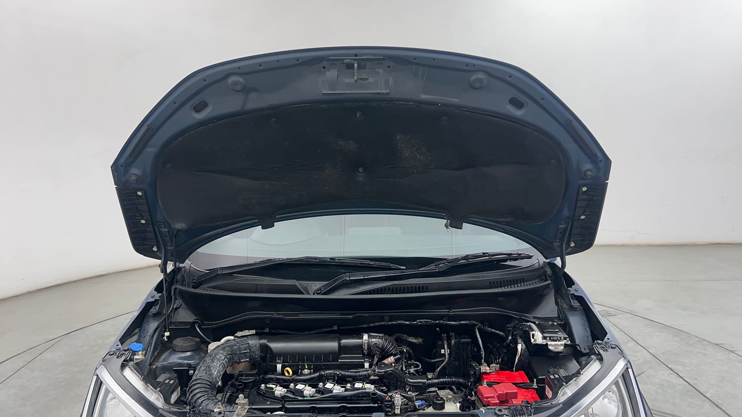 Used 2022 Maruti Suzuki Ignis Zeta 1.2 AMT Petrol Automatic engine ENGINE & BONNET OPEN FRONT VIEW