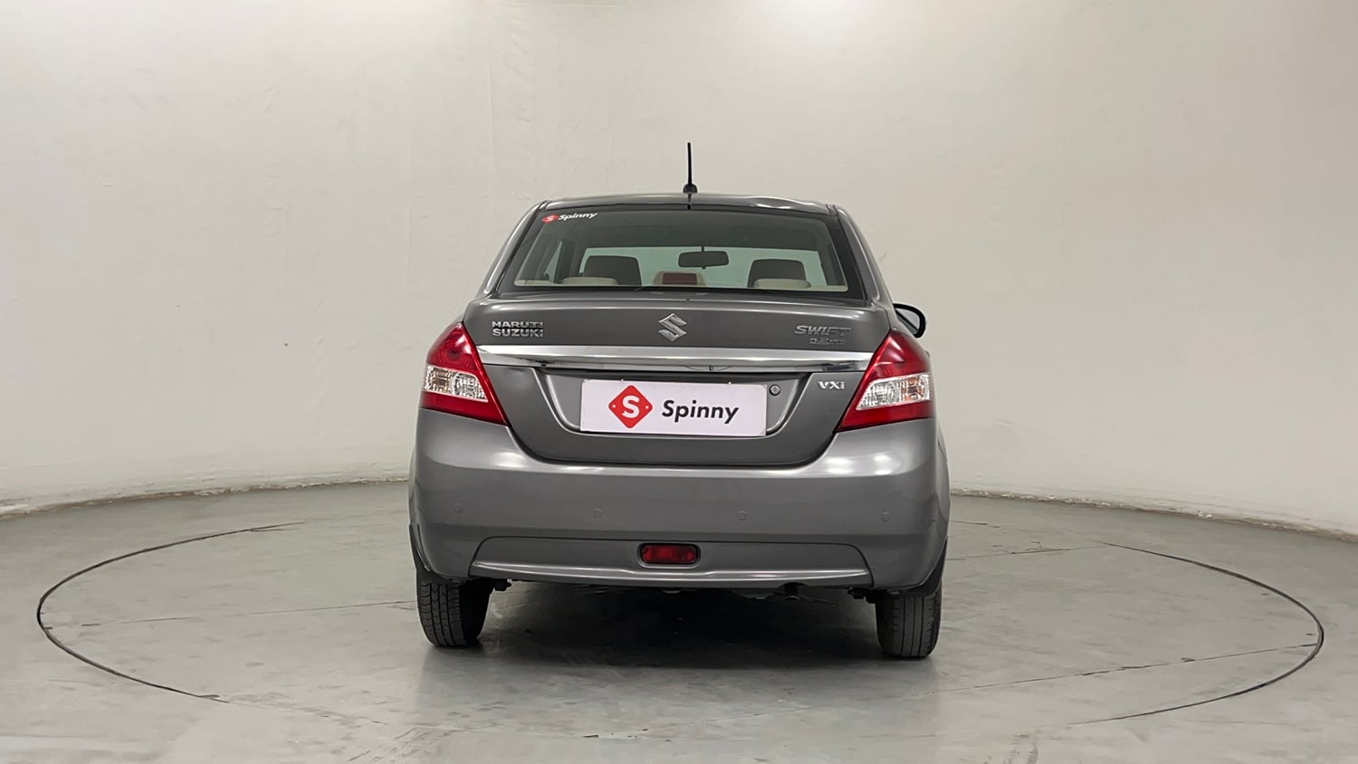 Used 2012 Maruti Suzuki Swift Dzire VXI Petrol Manual exterior BACK VIEW