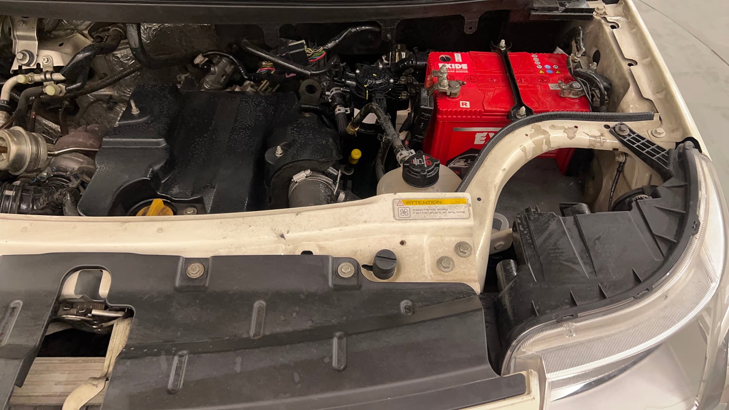 Used 2016 Mahindra TUV300 T8 Diesel Manual engine ENGINE LEFT SIDE VIEW