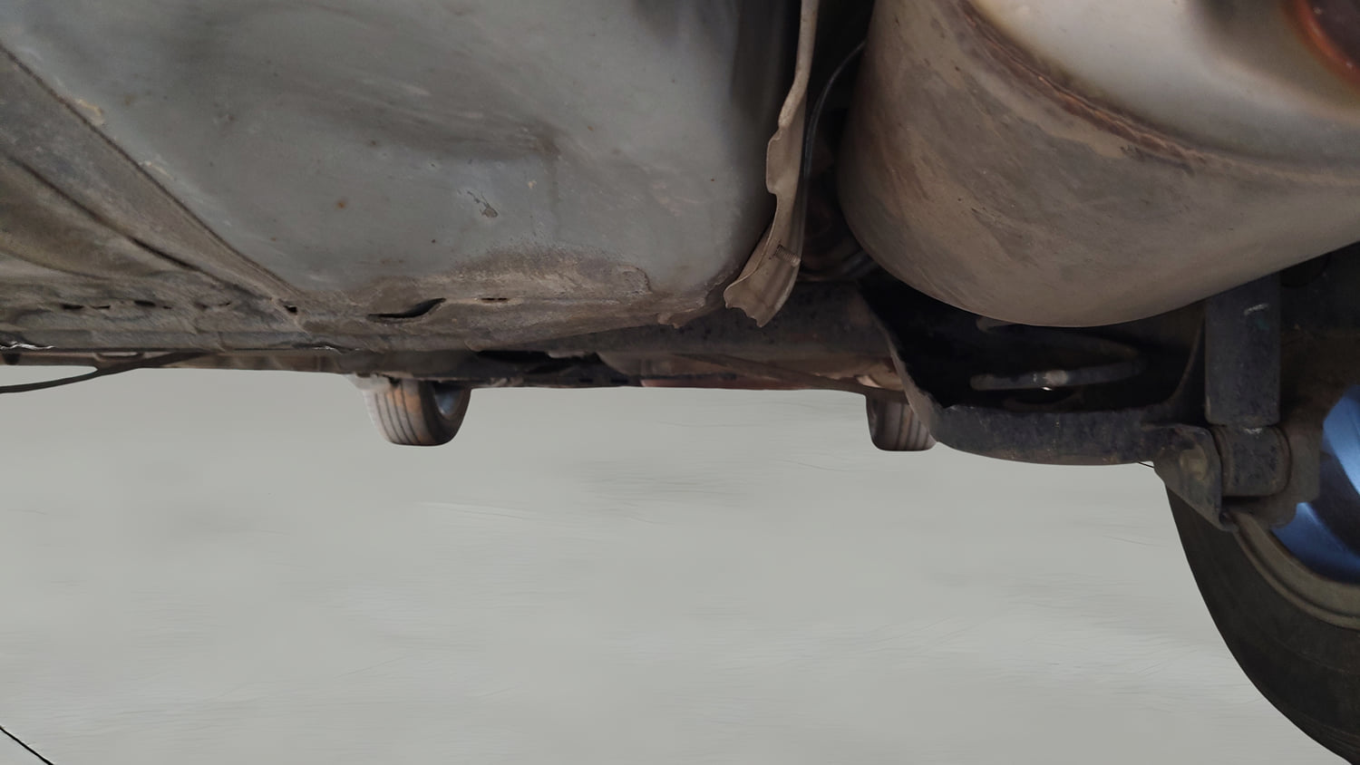 Used 2021 Honda WR-V SV MT Petrol Petrol Manual extra REAR UNDERBODY VIEW (TAKEN FROM REAR)