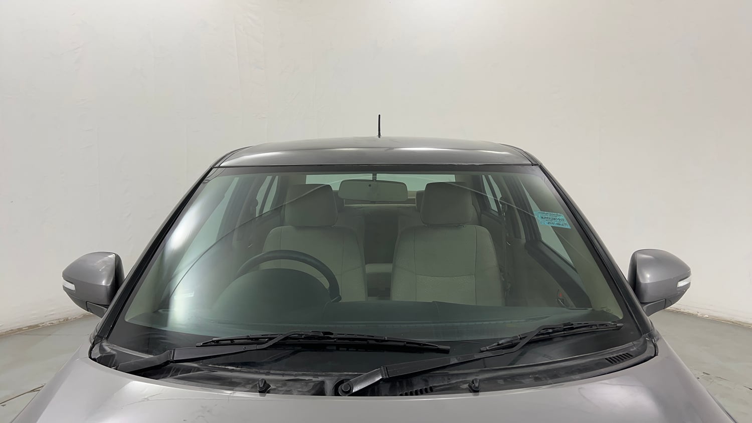 Used 2012 Maruti Suzuki Swift Dzire VXI Petrol Manual exterior FRONT WINDSHIELD VIEW