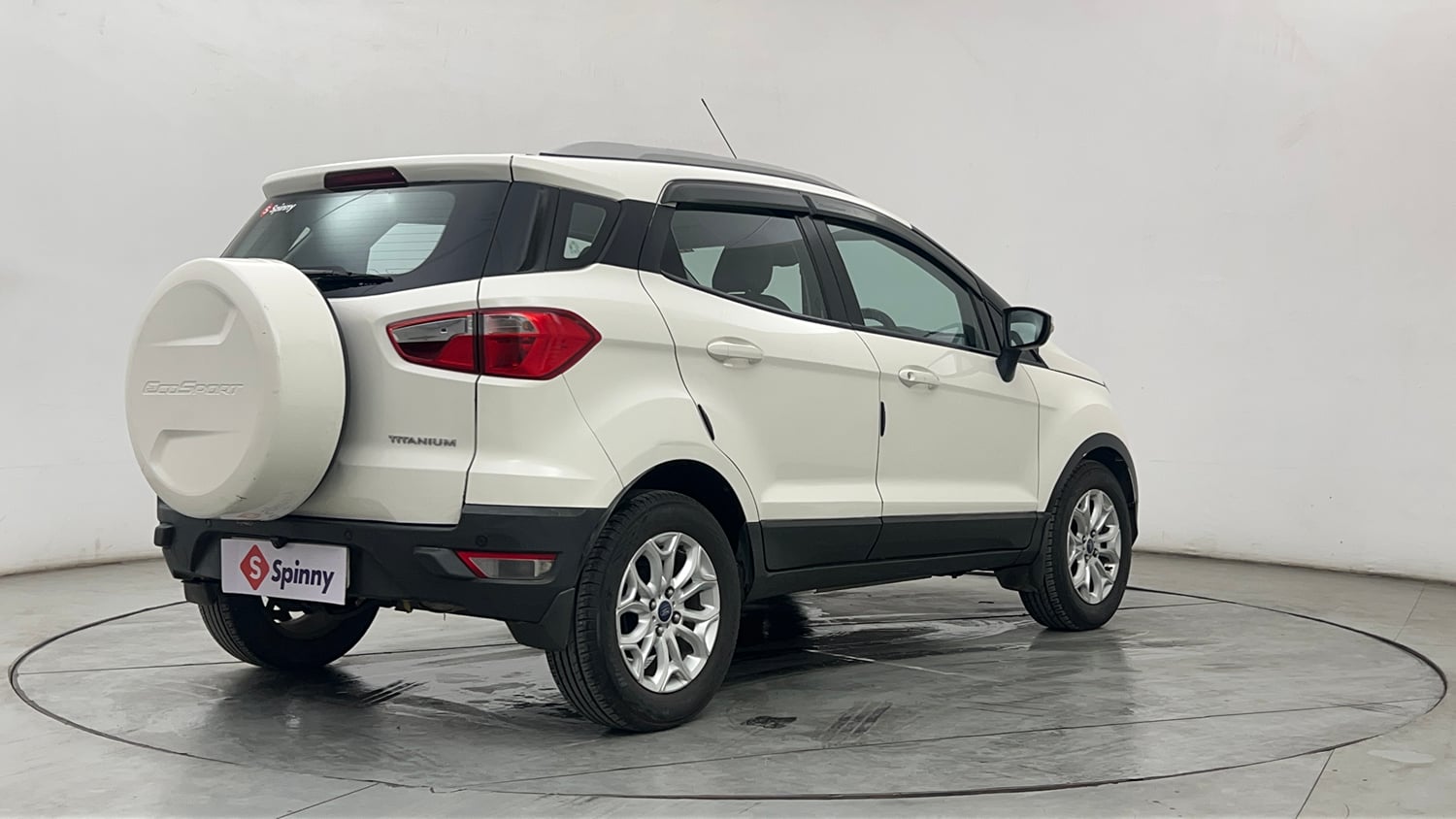 Used 2015 Ford EcoSport Titanium 1.5 Ti-VCT AT Petrol Automatic exterior RIGHT REAR CORNER VIEW