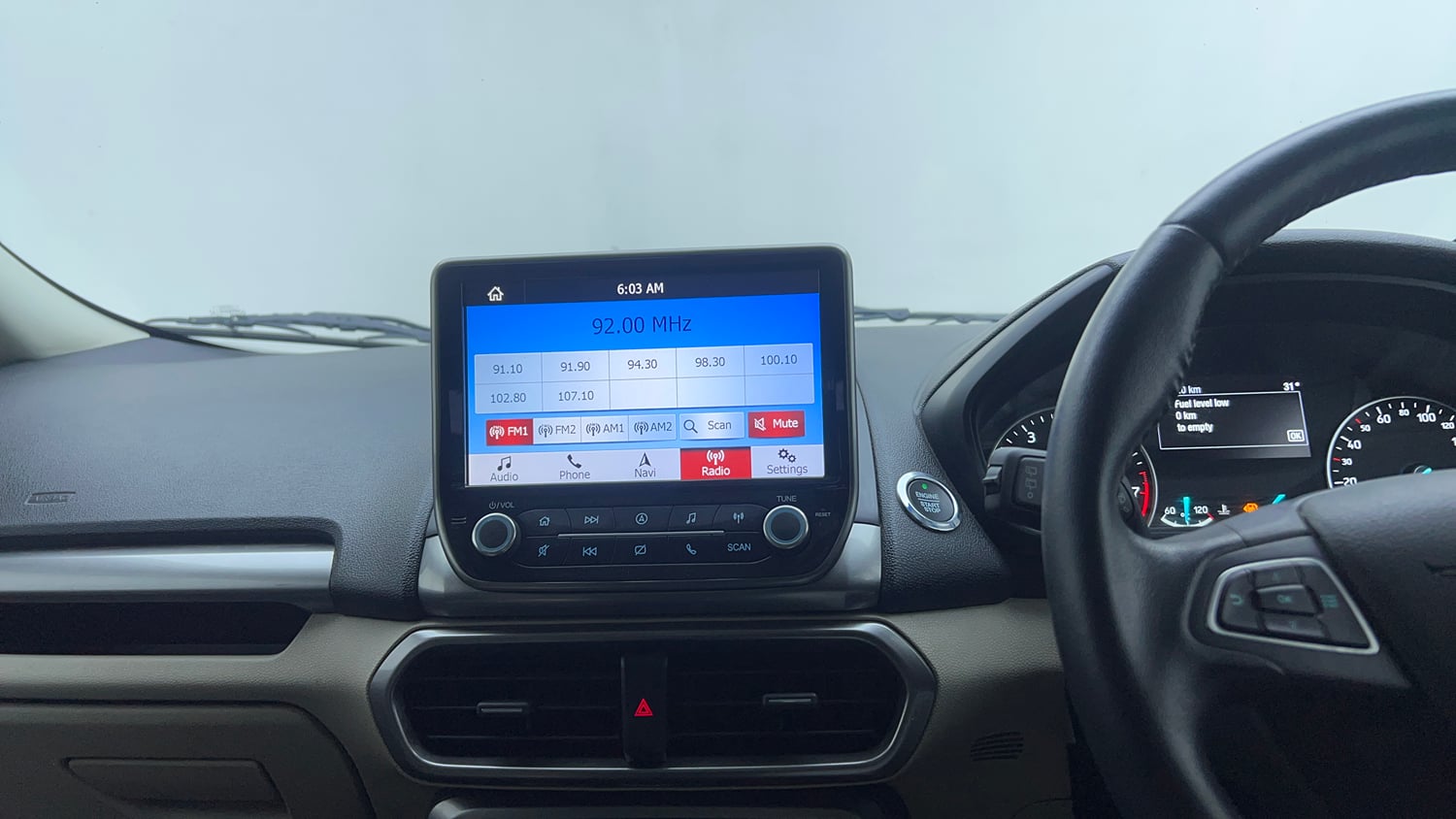 Used 2019 Ford EcoSport Titanium 1.5L Ti-VCT Petrol Manual top_features Integrated (in-dash) music system