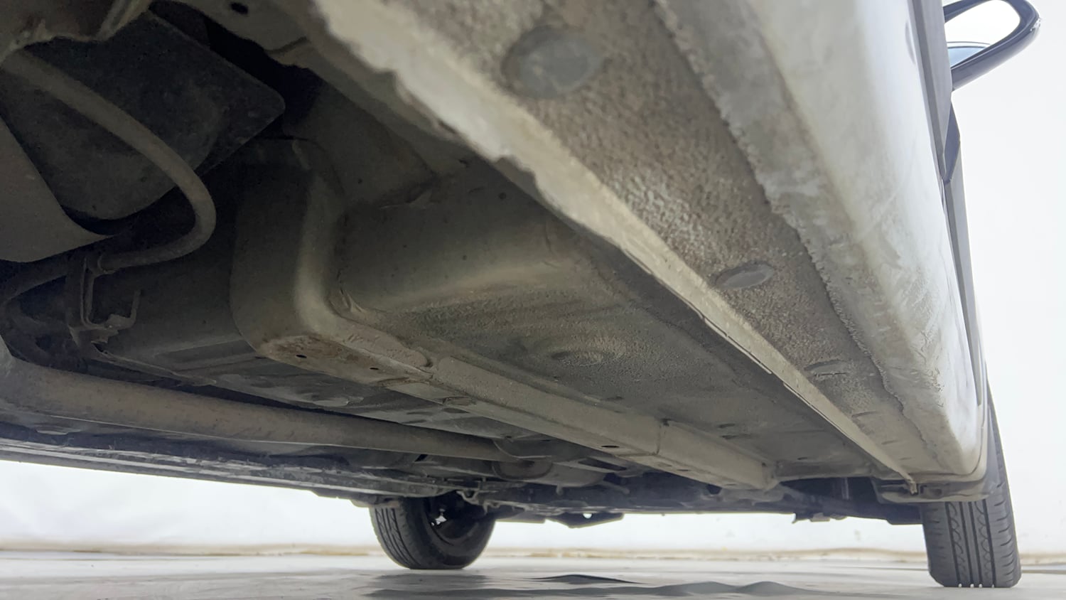 Used 2013 Hyundai Grand i10 Sportz 1.1 CRDi Diesel Manual extra REAR RIGHT UNDERBODY VIEW