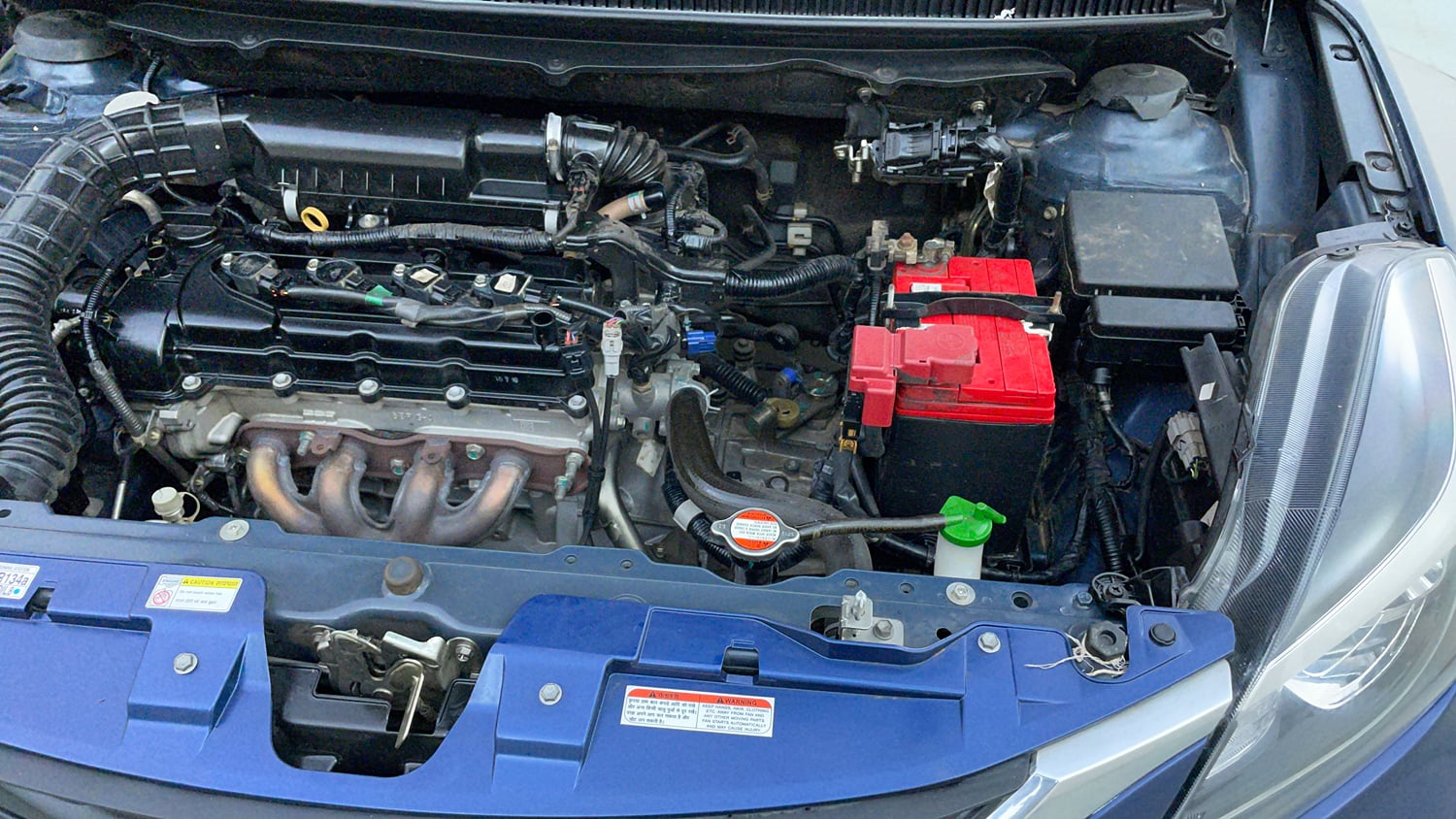 Used 2019 Maruti Suzuki Baleno Zeta 1.2 Petrol Manual engine ENGINE LEFT SIDE VIEW