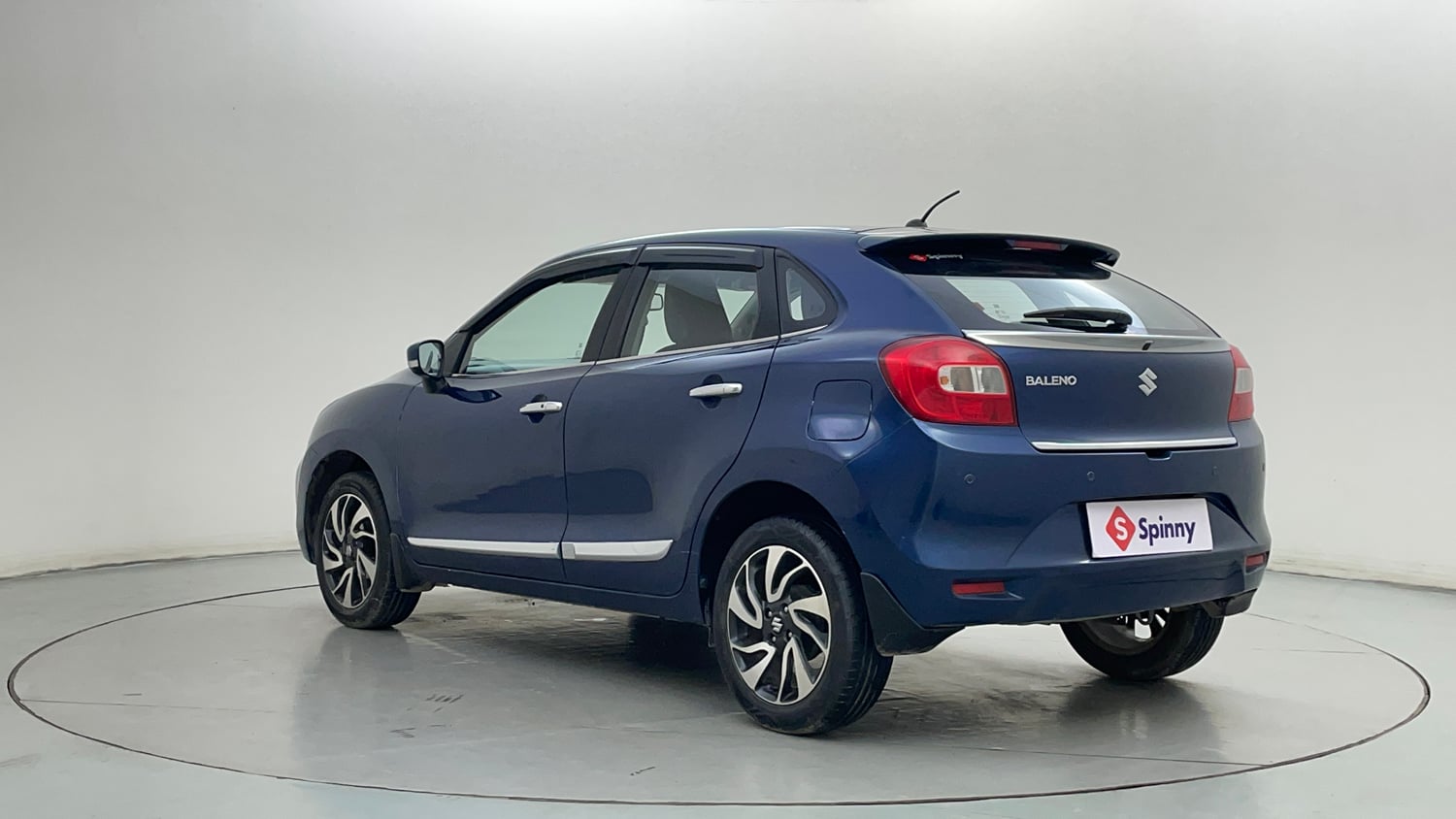 Used 2019 Maruti Suzuki Baleno Zeta 1.2 Petrol Manual exterior LEFT REAR CORNER VIEW