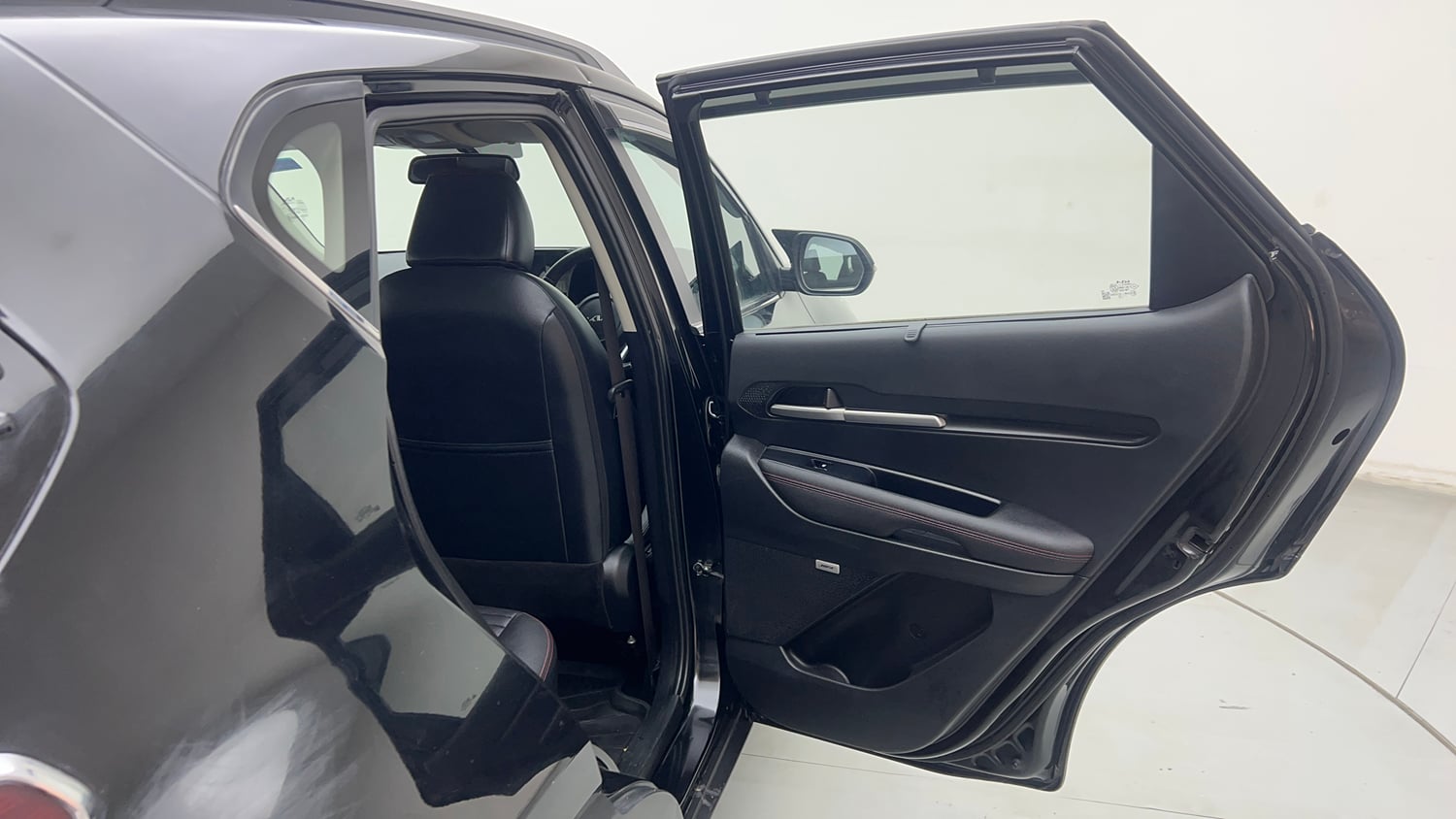 Used 2023 Kia Sonet GTX Plus 1.0 Turbo Petrol DCT Petrol Automatic interior RIGHT REAR DOOR OPEN VIEW