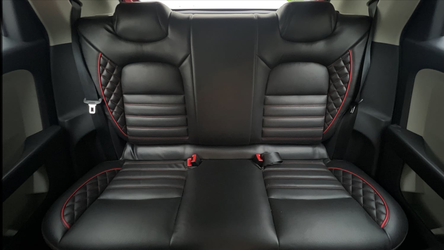 Used 2023 Tata Altroz XM Plus iCNG Cng Manual interior REAR SEAT CONDITION VIEW