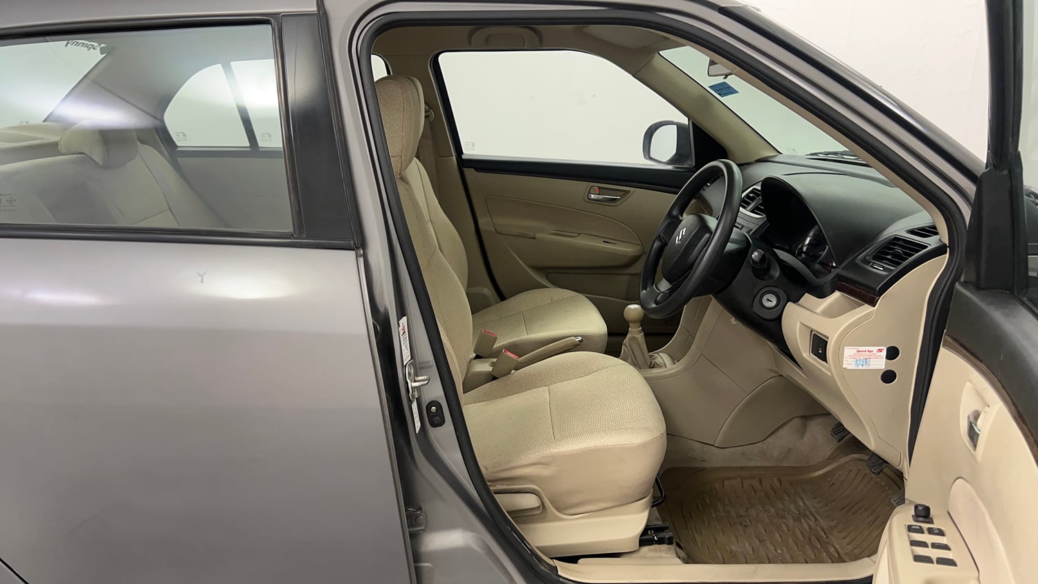 Used 2012 Maruti Suzuki Swift Dzire VXI Petrol Manual interior RIGHT SIDE FRONT DOOR CABIN VIEW