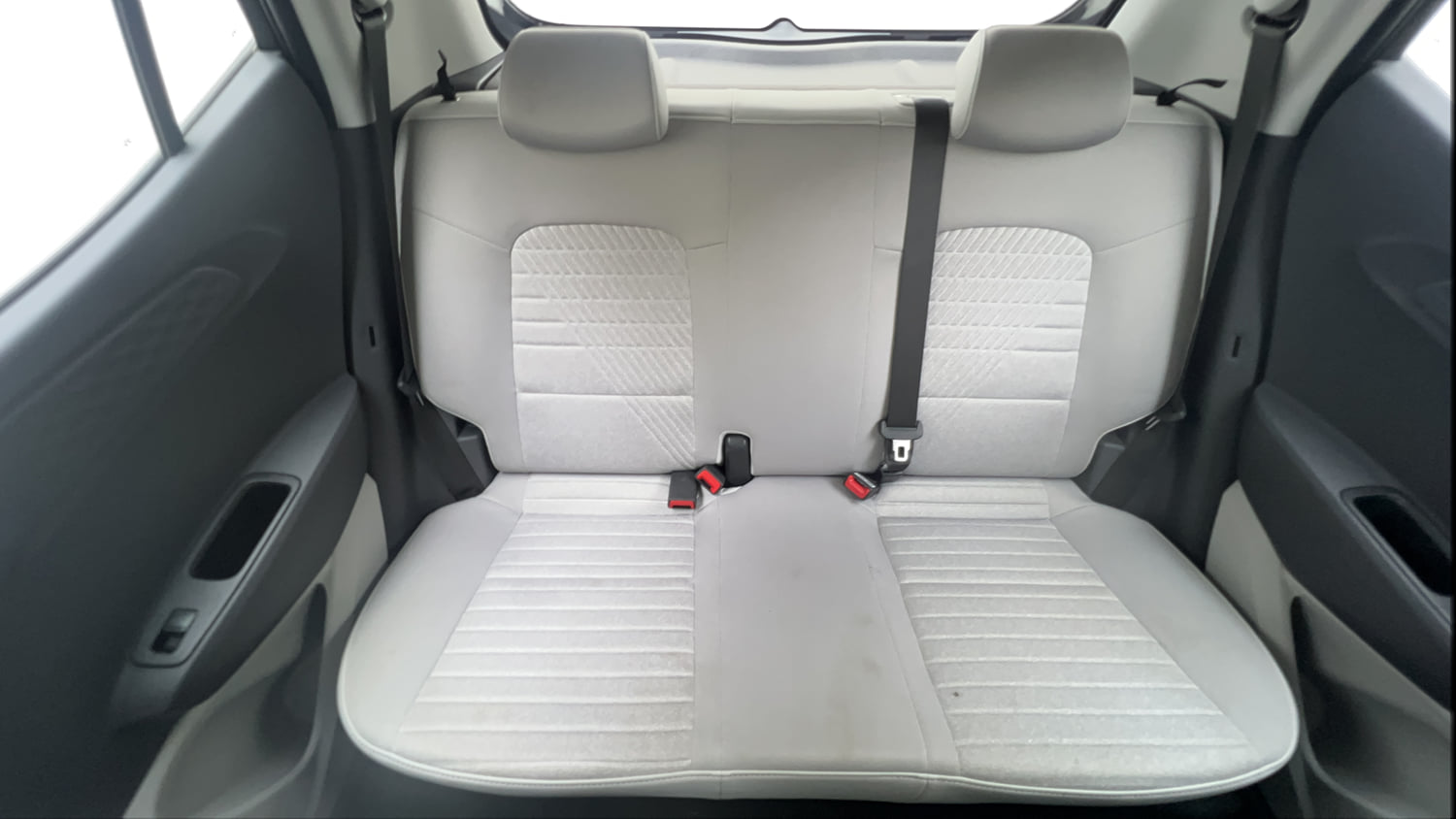 Used 2024 Hyundai Grand i10 Nios Sportz 1.2 Kappa AMT Petrol Automatic interior REAR SEAT CONDITION VIEW