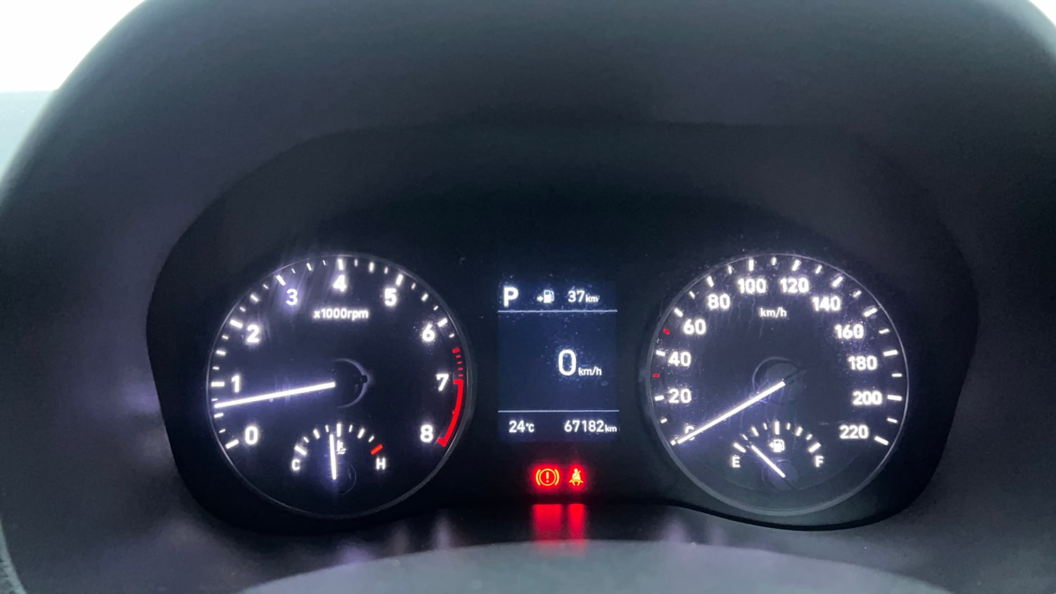 Used 2017 Hyundai Verna SX (O) 1.6 VTVT AT Petrol Automatic interior CLUSTERMETER VIEW