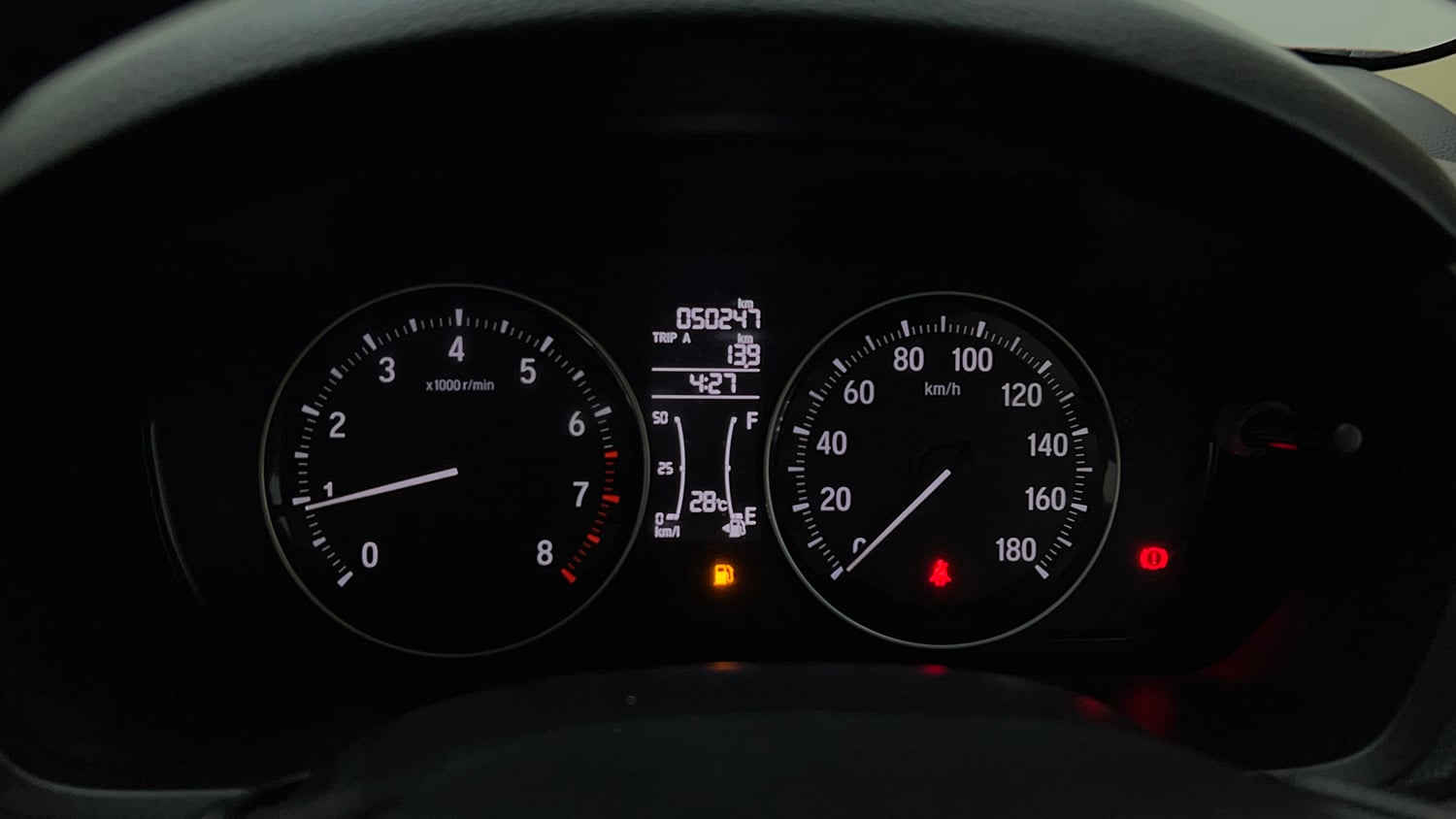 Used 2020 Honda Amaze 1.2 V MT Petrol Petrol Manual interior CLUSTERMETER VIEW