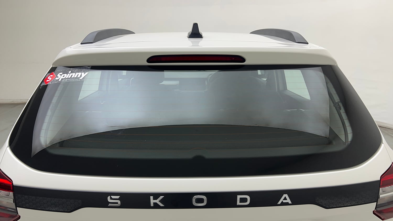 Used 2025 Skoda Kylaq Signature Plus AT Petrol Automatic exterior BACK WINDSHIELD VIEW