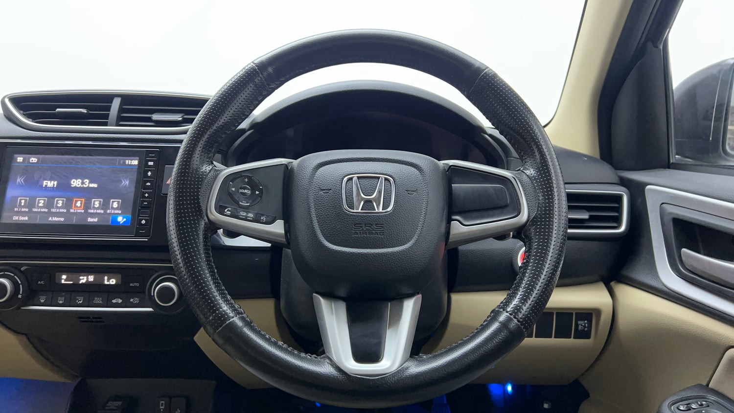 Used 2023 Honda Amaze VX 1.2 Petrol CVT Petrol Automatic interior STEERING VIEW