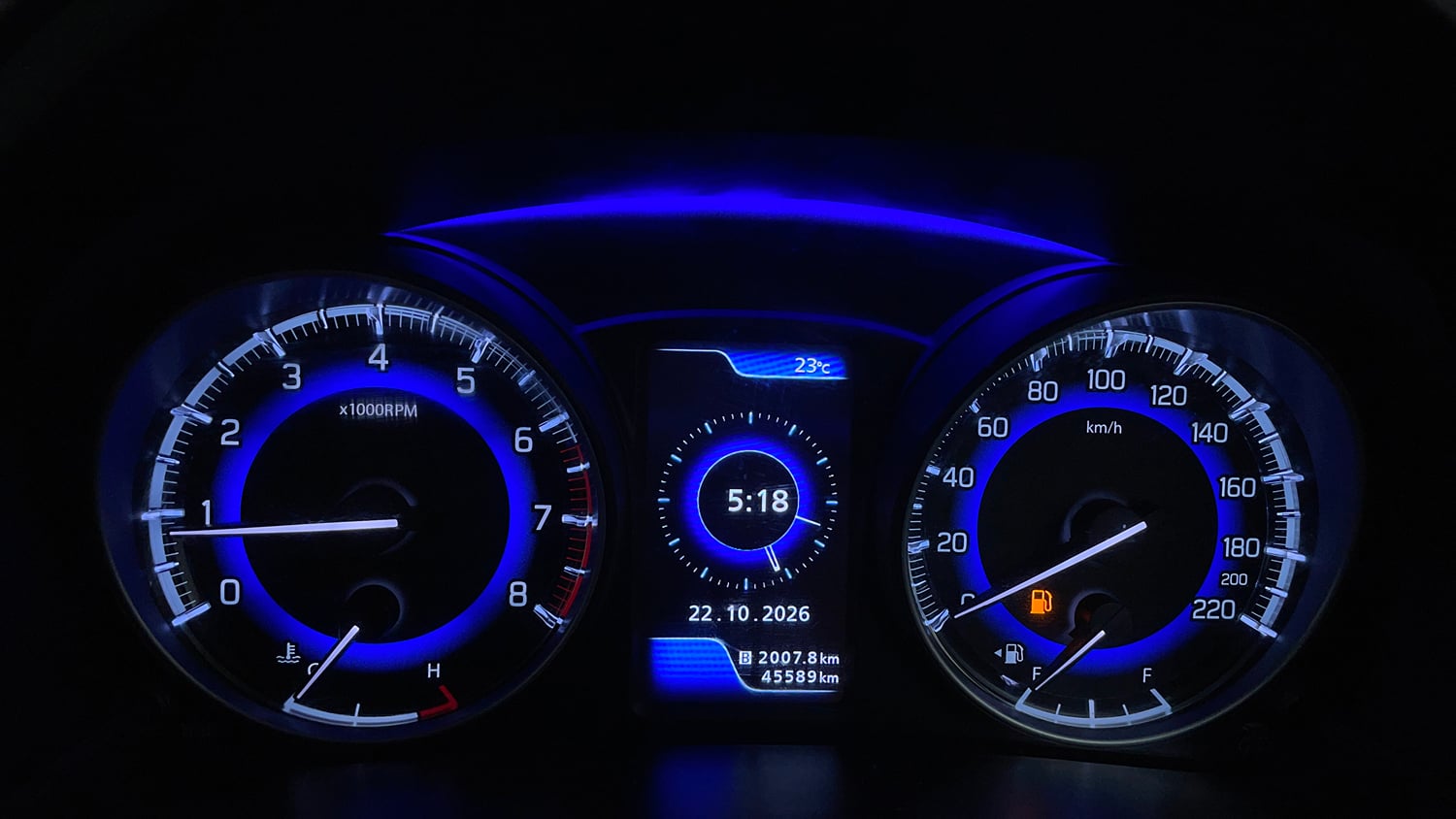 Used 2019 Maruti Suzuki Baleno Zeta 1.2 Petrol Manual interior CLUSTERMETER VIEW
