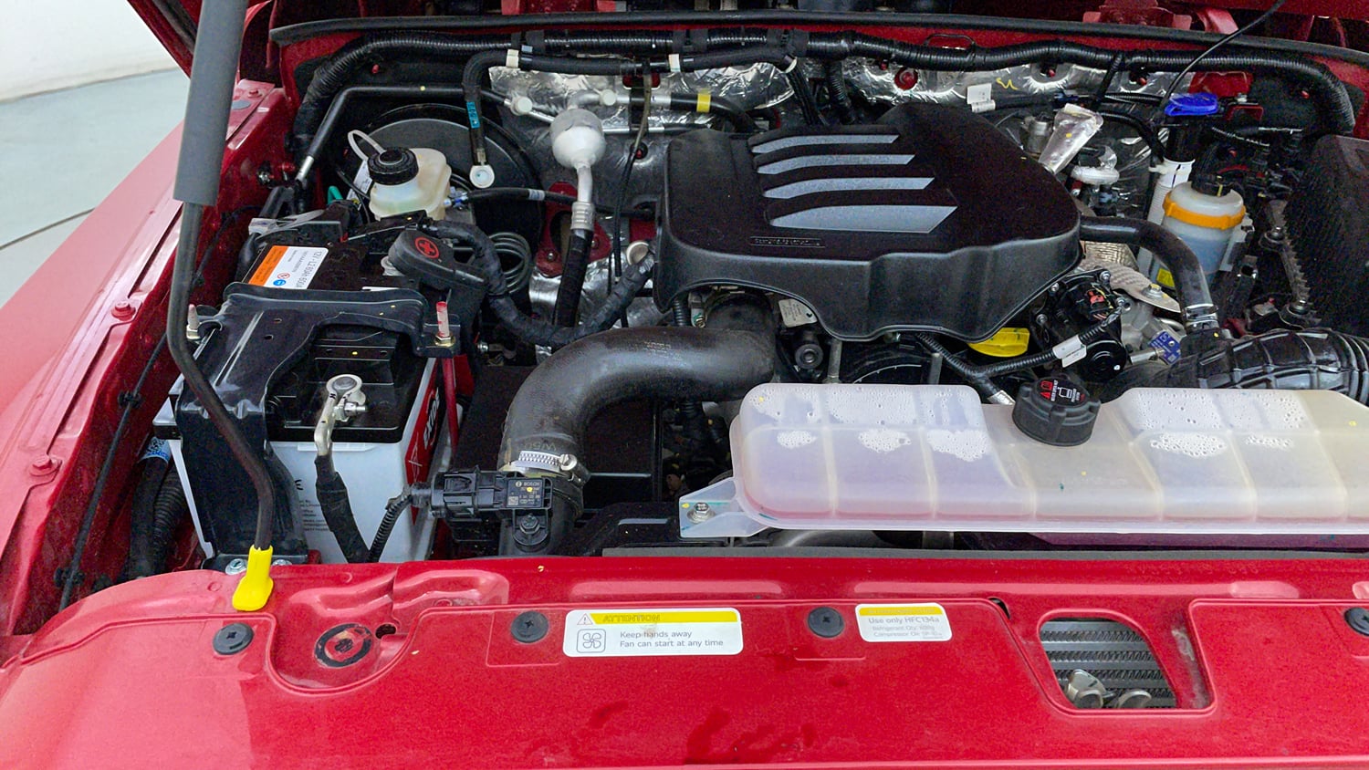 Used 2025 Mahindra Thar LX Hard Top Diesel MT RWD Diesel Manual engine ENGINE RIGHT SIDE VIEW